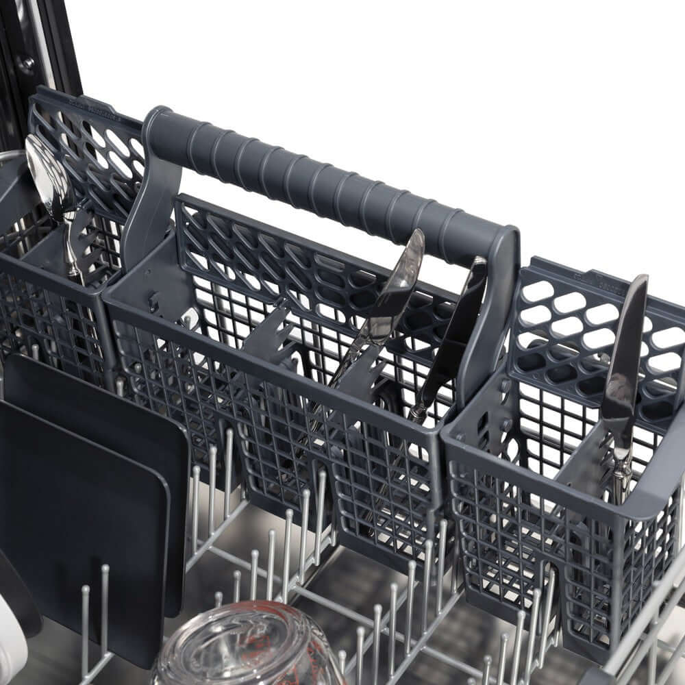 ZLINE 24 Monument Series 3rd Rack Top Touch Control Dishwasher in Stainless Steel with Stainless Steel Tub (DWMT-304-24)