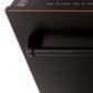 ZLINE 18 in. Tallac Series 3rd Rack Top Control Built-In Dishwasher in Oil Rubbed Bronze with Stainless Steel Tub, 51dBa (DWV-ORB-18) 