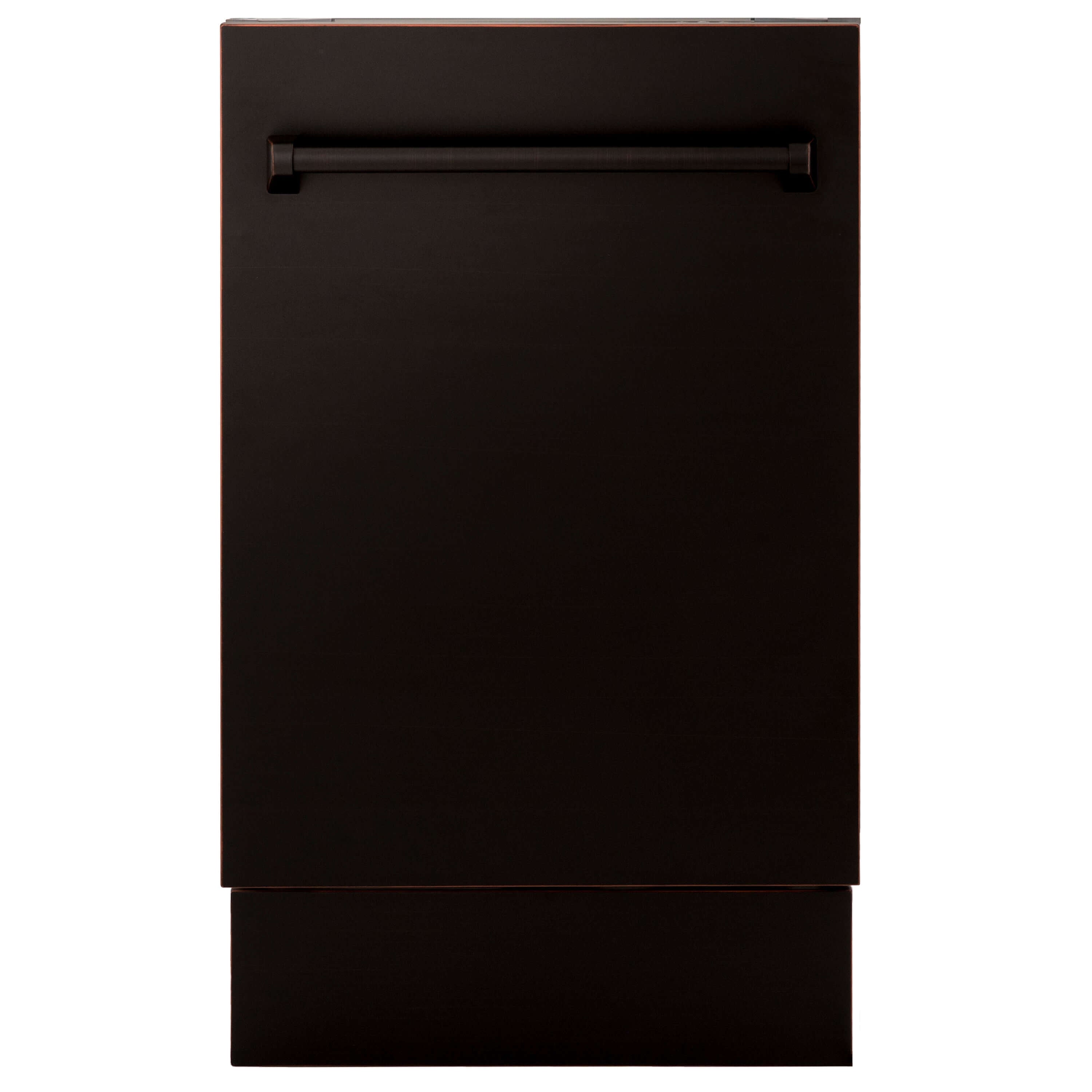 ZLINE 18 in. Tallac Series 3rd Rack Top Control Built-In Dishwasher in Oil Rubbed Bronze with Stainless Steel Tub, 51dBa (DWV-ORB-18) 