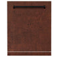 ZLINE 24 in. Monument Dishwasher Panel with Traditional Handle and Color Options (DPMT-24) Hand Hammered