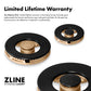 ZLINE 30 in. 4.2 cu. ft. Classic Dual Fuel Range with 4 Burner DuoPro™ Cooktop and Electric Convection Oven in Black Stainless Steel, Open Box-Great Condition