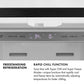 ZLINE 36 in. 21.6 cu. ft. Counter-Depth French Door Refrigerator with Water and Ice Dispenser in Fingerprint-Resistant Stainless Steel (RFM-W-36)