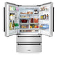 ZLINE Autograph Edition 48 in. Kitchen Package in Stainless Steel with Dual Fuel Range, Range Hood, Dishwasher and Refrigerator with Matte Black Accents (4KAPR-RARHDWM48-MB)