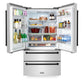 ZLINE Autograph Edition 30 in. Kitchen Package with Stainless Steel Dual Fuel Range, Range Hood, Dishwasher and Refrigeration with Matte Black Accents (4KAPR-RARHDWM30-MB)