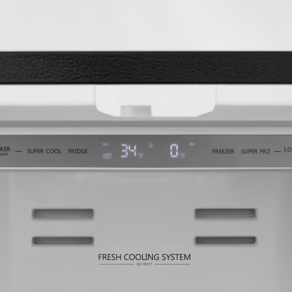 ZLINE Autograph Edition 30 in. Kitchen Package with Stainless Steel Dual Fuel Range, Range Hood, Dishwasher and Refrigeration with Matte Black Accents (4KAPR-RARHDWM30-MB)