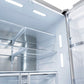 ZLINE 36 in. 28.9 cu. ft. Standard-Depth French Door External Water Dispenser Refrigerator with Dual Ice Maker in Fingerprint-Resistant Stainless Steel, Open Box-Good Condition