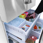 ZLINE 36 in. 28.9 cu. ft. Standard-Depth French Door External Water Dispenser Refrigerator with Dual Ice Maker in Fingerprint-Resistant Stainless Steel, Open Box-Good Condition