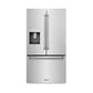 ZLINE 36 in. 28.9 cu. ft. Standard-Depth French Door External Water Dispenser Refrigerator with Dual Ice Maker in Fingerprint-Resistant Stainless Steel, Open Box-Good Condition