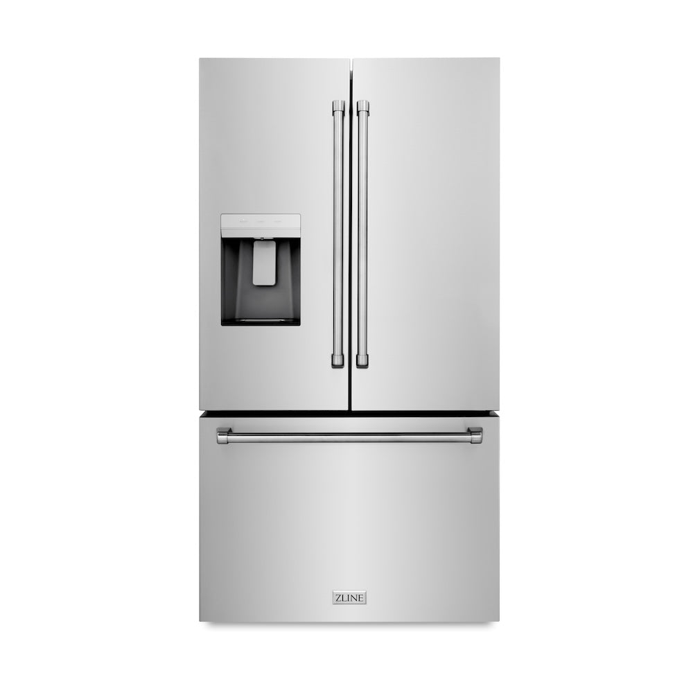 ZLINE 36" Standard-Depth French Door Stainless Steel Refrigerator (RSM-W-36)