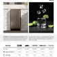 ZLINE 15 in. Touchstone Gourmet Ice Maker with Drain Pump and Solid Stainless Steel Door, Open Box-Great Condition