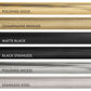 ZLINE Autograph Edition 48 in. 6.7 cu. ft. Paramount Gas Range with 8 Burner DuoPro™ Cooktop and Dual Ovens in Stainless Steel with Polished Gold Helix Handles and Accents (PSGRZ-48-KG)
