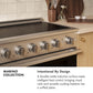 ZLINE Autograph Edition 30 in. 4.2 cu. ft. Marino Induction Range with 4 Element Cooktop and Electric Convection Oven in Stainless Steel with Champagne Bronze Accents (MINRZ-30-CB)