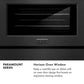 ZLINE 36 in. 5.2 cu. ft. Paramount Dual Fuel Range with 6 Burner Gas Cooktop and Electric Convection Oven in Black Satin Stainless Steel, Open Box-Good Condition