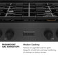 ZLINE 30 in. Paramount Gas Rangetop with 4 Burners and Porcelain Cooktop in Black Satin Stainless Steel, Open Box-Good Condition