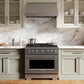 ZLINE 36 in. 5.2 cu. ft. Paramount Gas Range with 6 Burner Cooktop and Convection Gas Oven in Stainless Steel (SGR36)