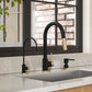 ZLINE Autograph Edition Faucet Soap Dispenser in Matte Black and Champagne Bronze (FSD-ZMBCB)