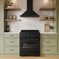 ZLINE 30 in. Convertible Vent Wall Mount Range Hood in Black Stainless Steel, Handle Open Box-Good Condition