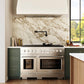 ZLINE 48 in. 6.7 cu. ft. Paramount Gas Range with 8 Burner DuoPro™ Cooktop and Dual Ovens in Stainless Steel (PSGR48)