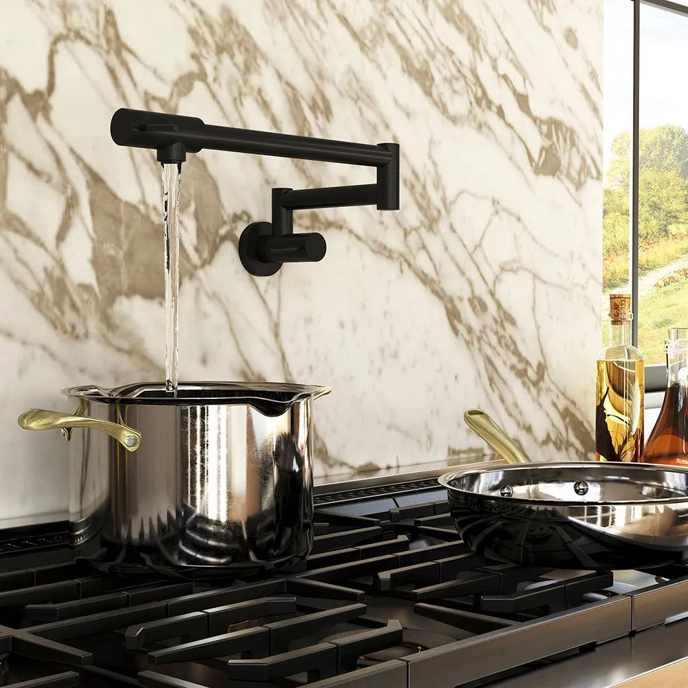 ZLINE Gemini Pot Filler (GEM-FPF) Matte Black