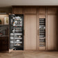 ZLINE 24 in. 12.4 cu. ft. Panel Ready Column Freezer with Graphite Gray Interior (RBCFV-24)