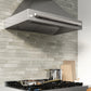 ZLINE Autograph Edition 36 in. Wall-Mount Range Hood Helix Handle (Set of 1) in Polished Nickel (RHHZ-K-PN-36)