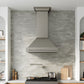 ZLINE 36 in. Wall-Mount Range Hood Helix Handle (Set of 1) in Stainless Steel (RHHZ-K-ST-36)