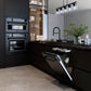 ZLINE 24 in. Tallac Series 3rd Rack Dishwasher with Auto Door Open Drying, 51dBa, Black Stainless Steel Panel (DWV-BS-24)