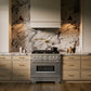 ZLINE 36 in. 5.2 cu. ft. Classic Dual Fuel Range with 6 Burner DuoPro™ Cooktop and Electric Convection Oven in Satin Stainless Steel, Open Box-Great Condition