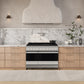 ZLINE 48 in. 6.7 cu. ft. Marino Dual Fuel Range with 8 Burner DuoPro™ Cooktop and Dual Ovens in Stainless Steel (PMDR48)