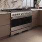 ZLINE 48 in. 6.7 cu. ft. Marino Dual Fuel Range with 8 Burner DuoPro™ Cooktop and Dual Ovens in Stainless Steel (PMDR48)