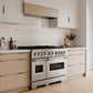 ZLINE 48 in. 6.7 cu. ft. Classic Dual Fuel Range with 8 Burner DuoPro™ Cooktop and Dual Ovens in Stainless Steel, Open Box-Good Condition
