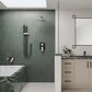 ZLINE Autograph Edition Bliss Waterfall Shower System in Matte Black and Brushed Nickel (BLS-SHS-ZMBBN)