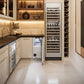 ZLINE Autograph Edition 15 in. Touchstone Nugget Ice Maker with Drain Pump and Solid Stainless Steel Door with Champagne Bronze Handle (INGDZ-ST-15-CB)