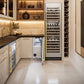 ZLINE Autograph Edition 15 in. Touchstone Nugget Ice Maker with Drain Pump and Solid Stainless Steel Door with Polished Gold Handle (INGDZ-ST-15-G)