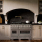 ZLINE 48 in. 6.7 cu. ft. Classic Dual Fuel Range with 8 Burner DuoPro™ Cooktop and Dual Ovens in Stainless Steel, Open Box-Good Condition