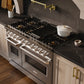 ZLINE 48 in. 6.7 cu. ft. Classic Gas Range with 8 Burner DuoPro™ Cooktop and Dual Ovens in Stainless Steel (PCGR48)