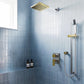 ZLINE Autograph Edition Bliss Waterfall Shower System in Brushed Nickel and Champagne Bronze (BLS-SHS-ZBNCB)