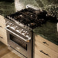 ZLINE 30 in. 4.2 cu. ft. Classic Gas Range with 4 Burner DuoPro™ Cooktop and Convection Gas Oven in Satin Stainless Steel (PCGRS-30)