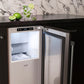 ZLINE 15 in. Touchstone Nugget Ice Maker with Drain Pump and Panel-Ready Door (INGDP-15)