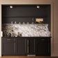 ZLINE Autograph Edition 15 in. Touchstone Nugget Ice Maker with Drain Pump and Panel-Ready Door with Polished Gold Handle (INGDPZ-15-G)