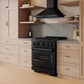 ZLINE 30 in. 4.2 cu. ft. Classic Dual Fuel Range with 4 Burner DuoPro™ Cooktop and Electric Convection Oven in Black Stainless Steel, Open Box-Great Condition