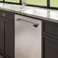 ZLINE 24 in. Monument Series 3rd Rack Dishwasher with Auto Door Open Drying, 44dBa, Stainless Steel Panel (DWMT-304-24)