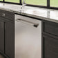 ZLINE 24 in. Tallac Series 3rd Rack Dishwasher with Auto Door Open Drying, 51dBa, Stainless Steel Panel (DWV-304-24)