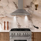 ZLINE 36 in. Convertible Vent Wall Mount Range Hood in Stainless Steel Handle, Open Box-Great Condition