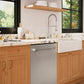 ZLINE 24 in. Tallac Series 3rd Rack Tall Tub Dishwasher in Stainless Steel, 51dBa (DWV-304-24)