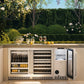 ZLINE 15 in. Touchstone Nugget Ice Maker with Drain Pump and Solid Stainless Steel Door (INGD-ST-15)