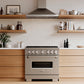 ZLINE 36 in. 5.2 cu. ft. Classic Gas Range with 6 Burner DuoPro™ Cooktop and Convection Gas Oven in Stainless Steel, Open Box-Great Condition