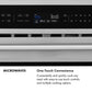 ZLINE 24 in. 1.2 cu. ft. Built-in Microwave Drawer in Stainless Steel (MWD-1)