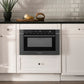 ZLINE 24 in. 1.2 cu. ft. Built-in Microwave Drawer with a Traditional Handle in Black Stainless Steel, Open Box-Excellent Condition