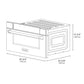ZLINE 30 in .1.2 cu. ft. Built-In Microwave Drawer in Stainless Steel, Open Box-Good Condition